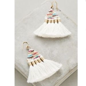 ANTHROPOLOGIE Tali Tassel Earrings